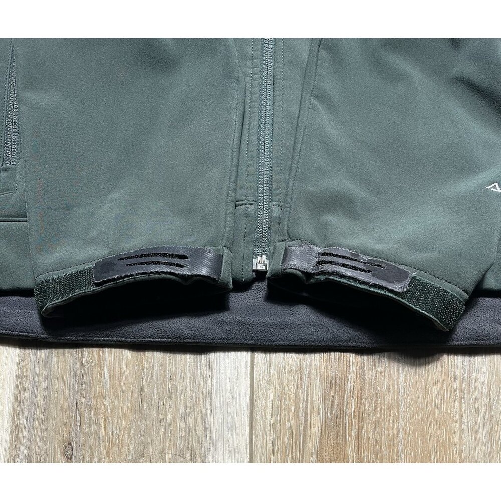The North Face Apex Softshell Green Full Zip Jacket - Men Size Large - Picture 6 of 15